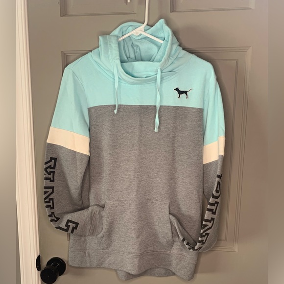 PINK Victoria's Secret Tops - Victoria’s Secret Pink, pullover hoodie, small.
